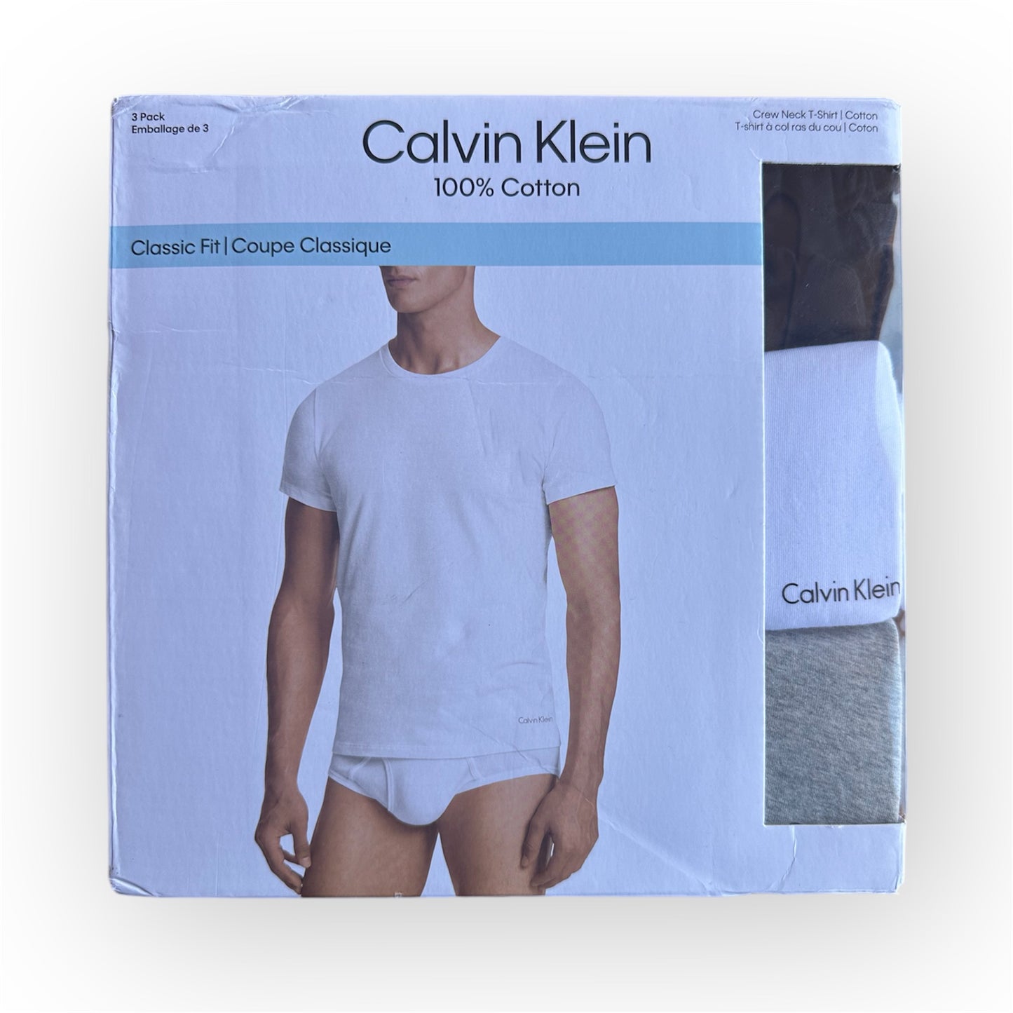 Camisetas Calvin Klein Básicas pack 3