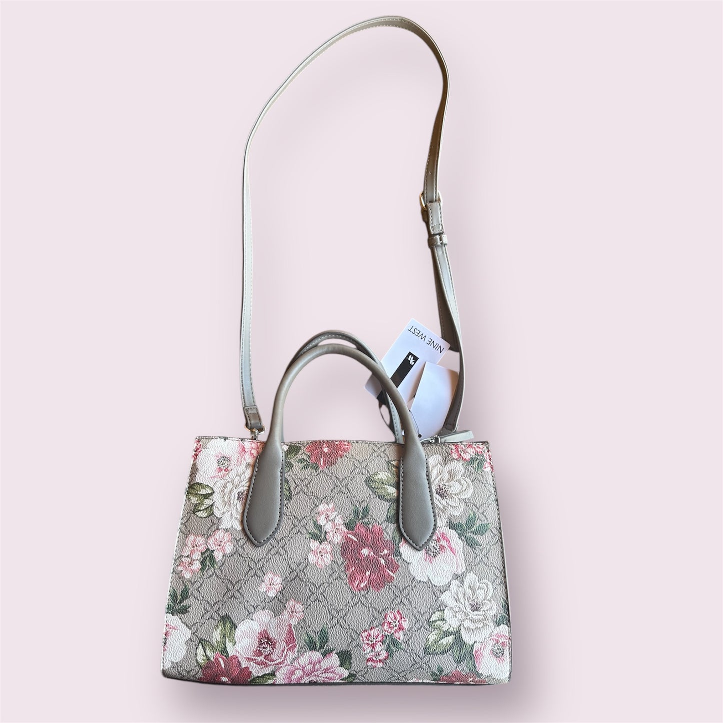Bolso de Mano Nine West Floreado