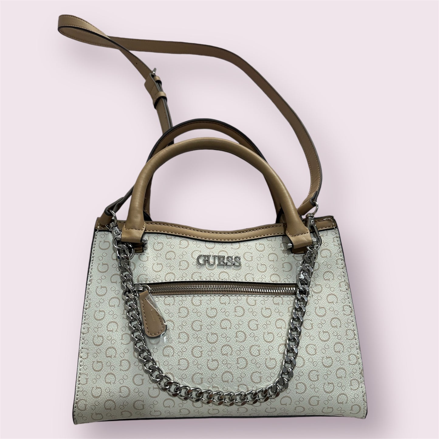 Bolso Guess Beige con tira Desmontable