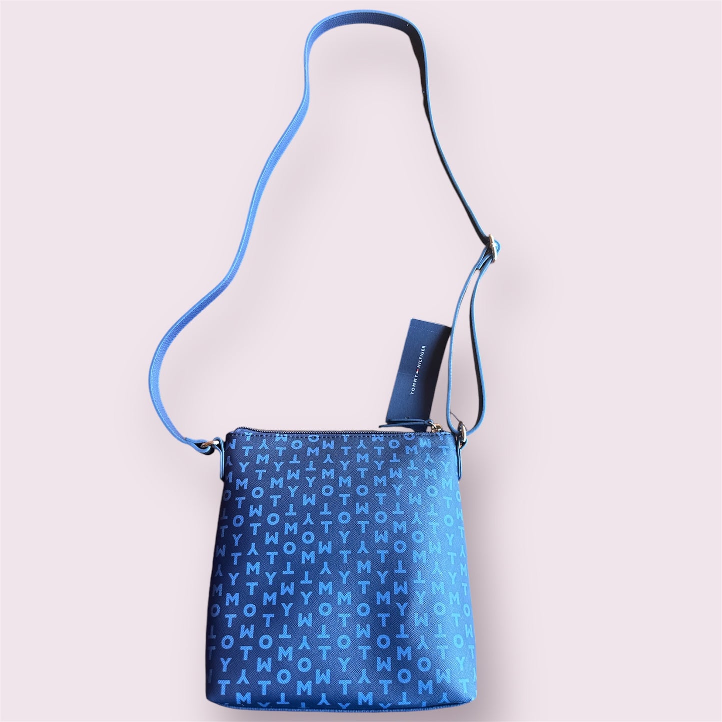 Bolso Bandolera Azul Tommy