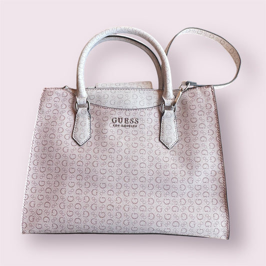 Bolso de Mano Guess Palo Rosa